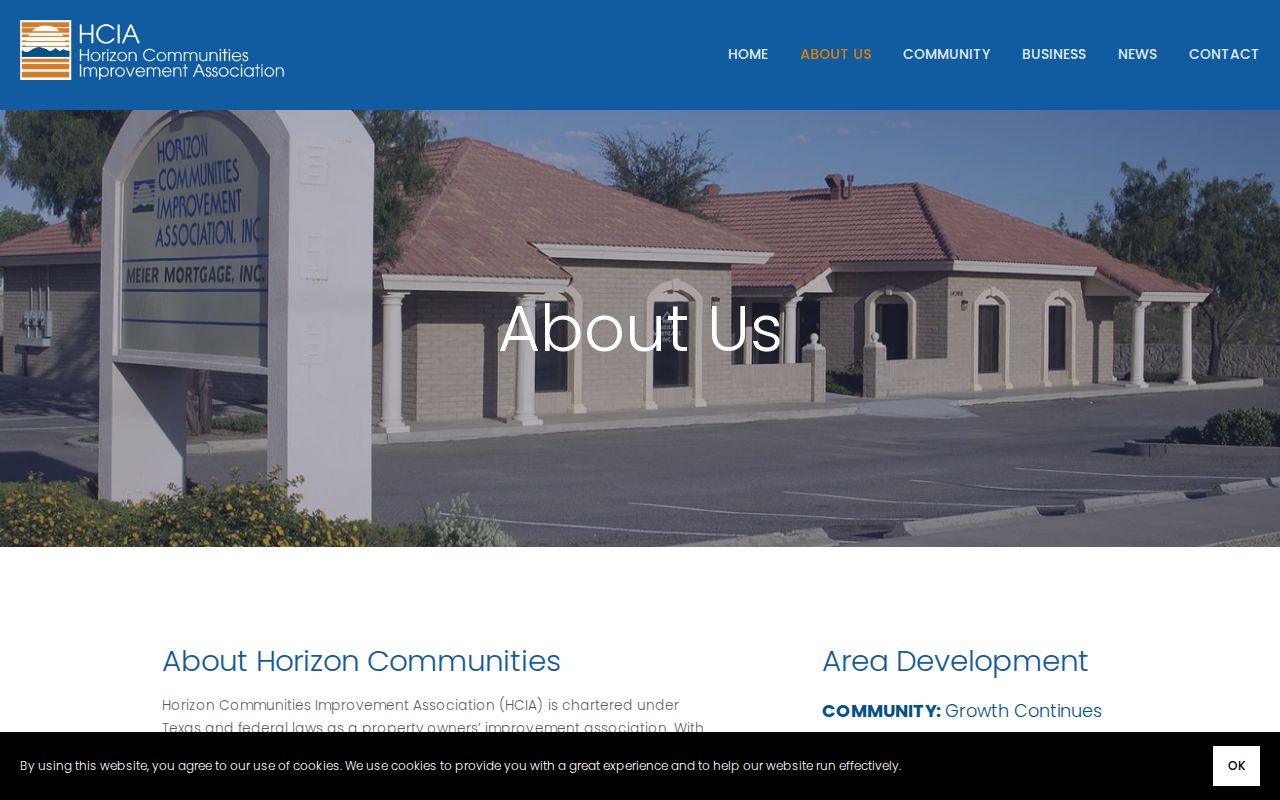 Horizon City neighbors source page for Horizon Communities and HCIA information